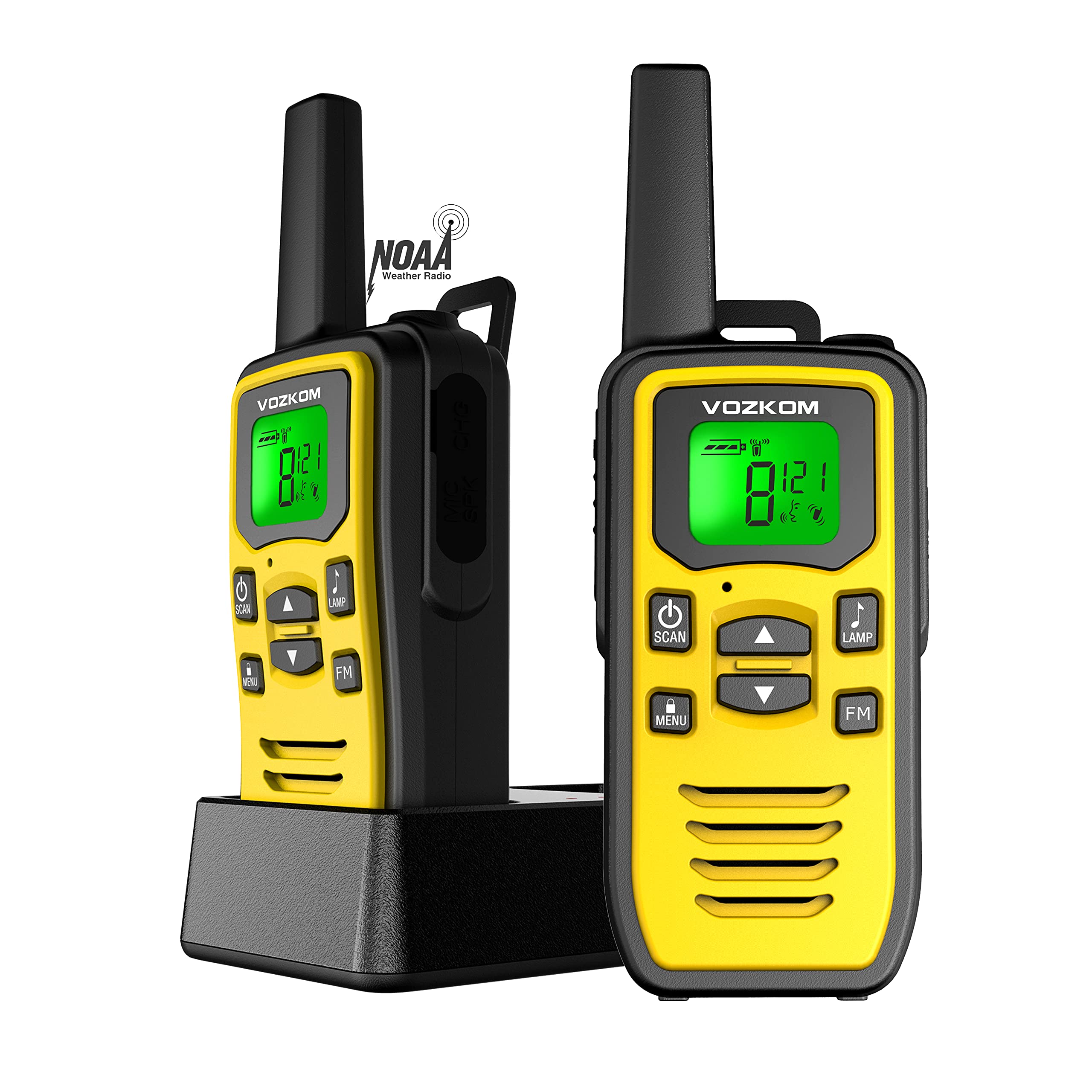 Long Range Walkie Talkies Profressional Survival Kits for Adults, NOAA