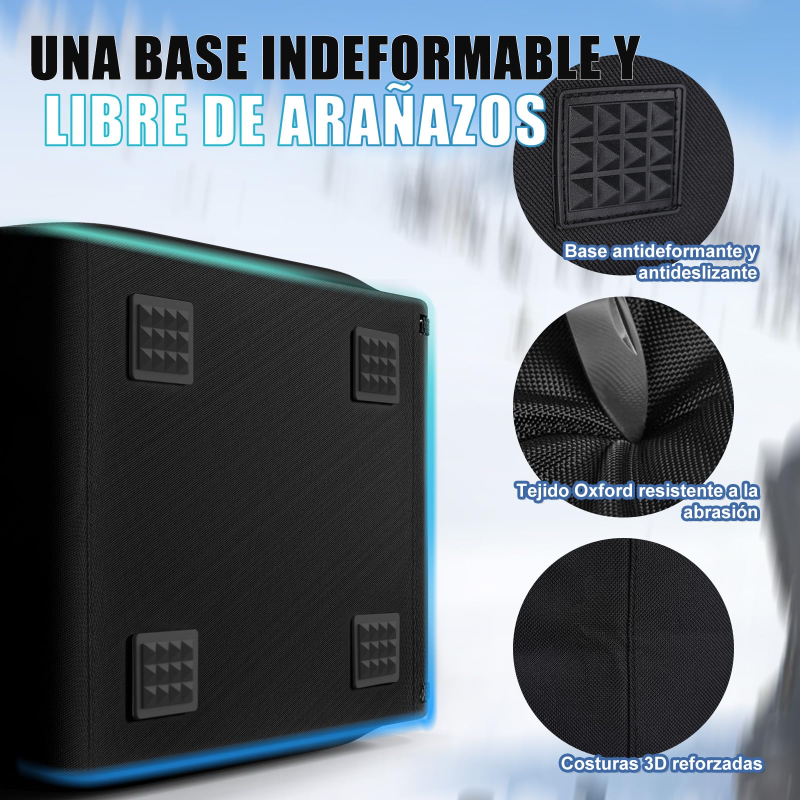 Bolsa Botas Esqui con Sistema Ventilación de Malla y Refuerzo EVA 40L