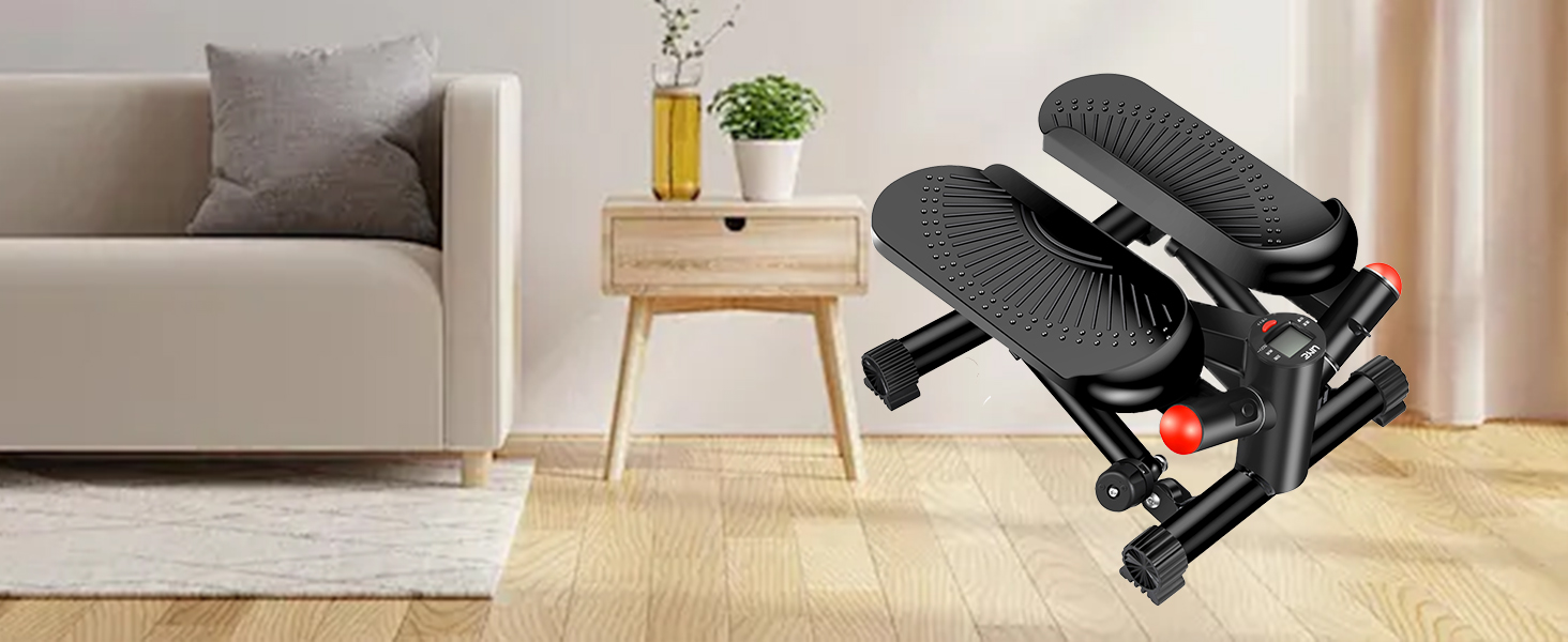 美品！サンドステッパー Amazon | UNE 静音ステッパー V字型ステップ設計 油压式 ミニ