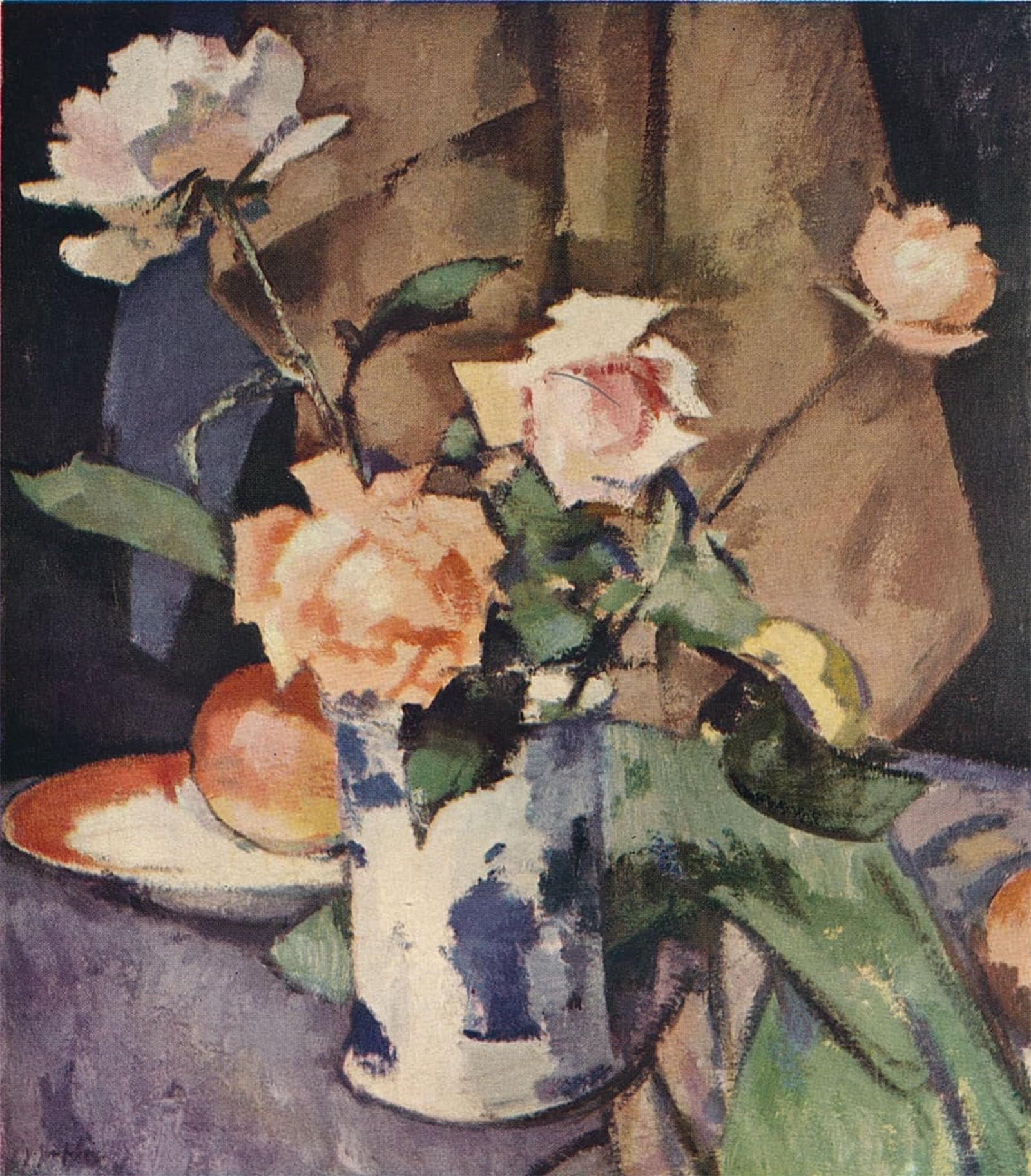 POSTERIIk Vintage Art Print Images Pictures Print Still Life by Samuel John Peploe Modern Colour Posters for Office Home Decor 60x90cm