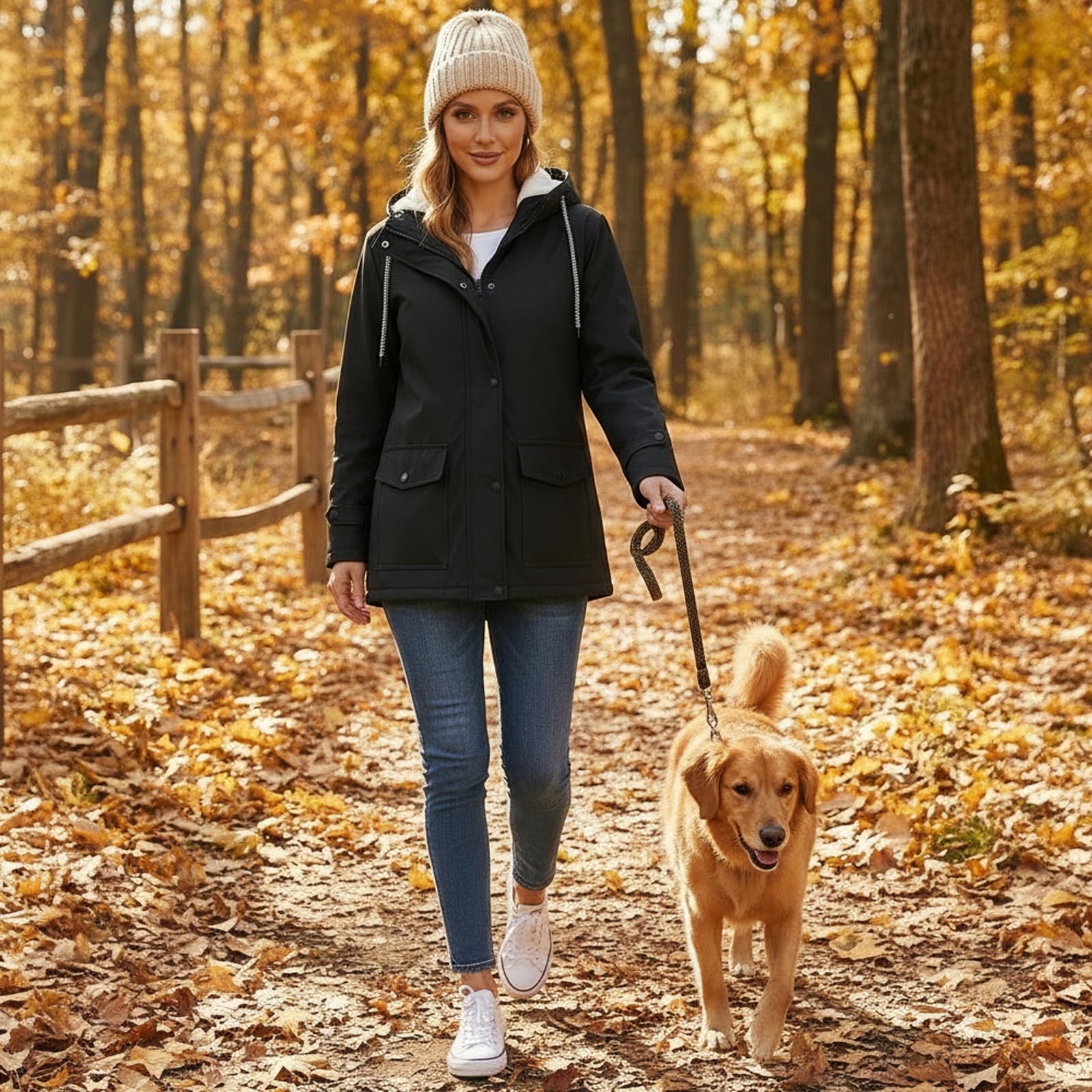 Femmes en plein air imperméable vestes Softshell veste à capuchon Windbreak imperméable pour l'automne hiver