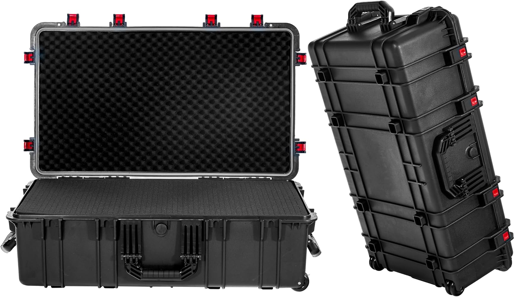 Amazon.com : Regetek Waterproof Rolling Hard Case 35 x 20.5 x 12