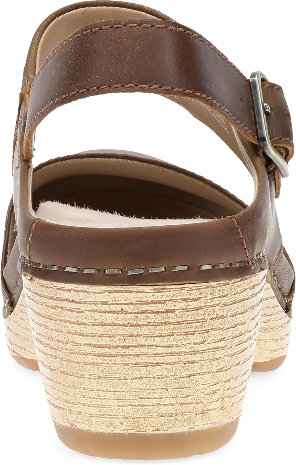 Dansko Lucia Closed-Toe Sandals for Women - Linings from Recycled Materials and Leather for Breathability- Lightweight Rubber Outsole for Long-Lasting Wear - Image 5