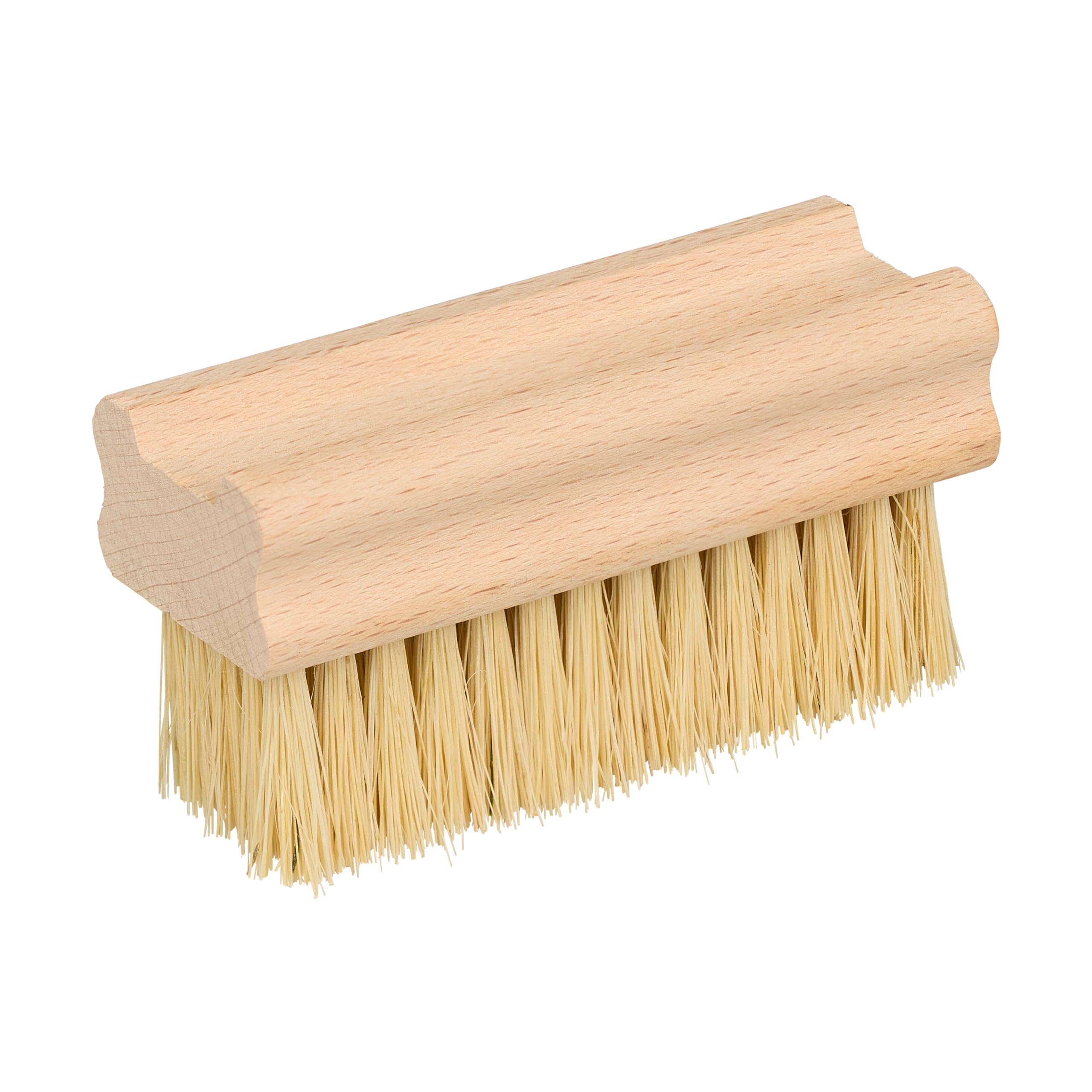 Elliott Brosse à légumes en Fibre Naturelle de Tampico et Bois Beige