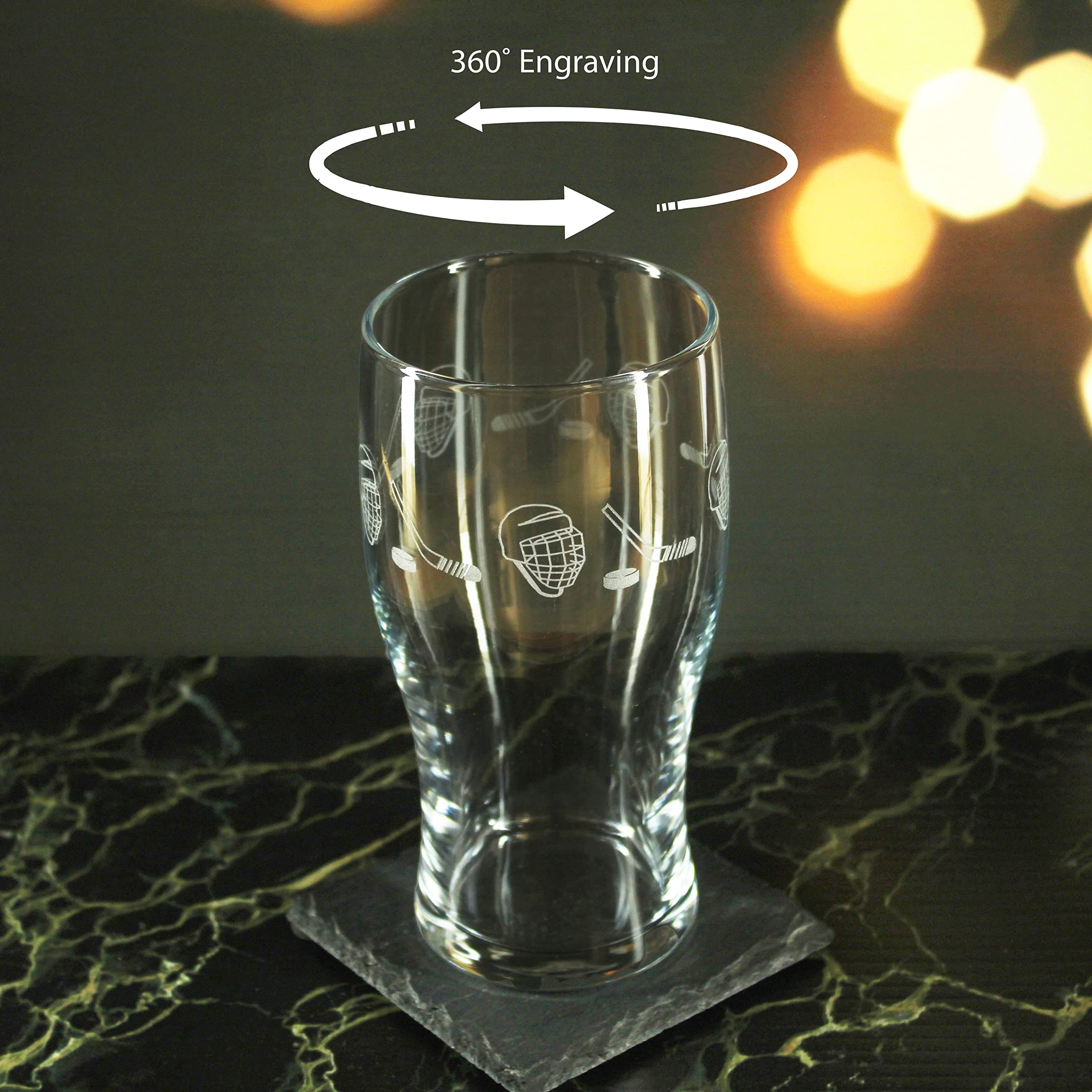 Lot de 6 verres à bière gravés de 590 ml, cadeau de fête des pères, gravé au laser au Royaume-Uni, cadeau pour lui, cadeau pour papa, frère, oncle, anniversaire