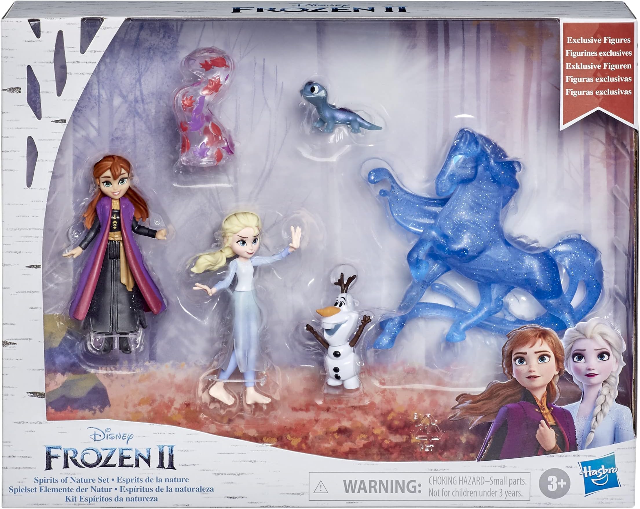Hasbro Disney Frozen II:Anna,Elsa Spirits of Nature Set (F1845)