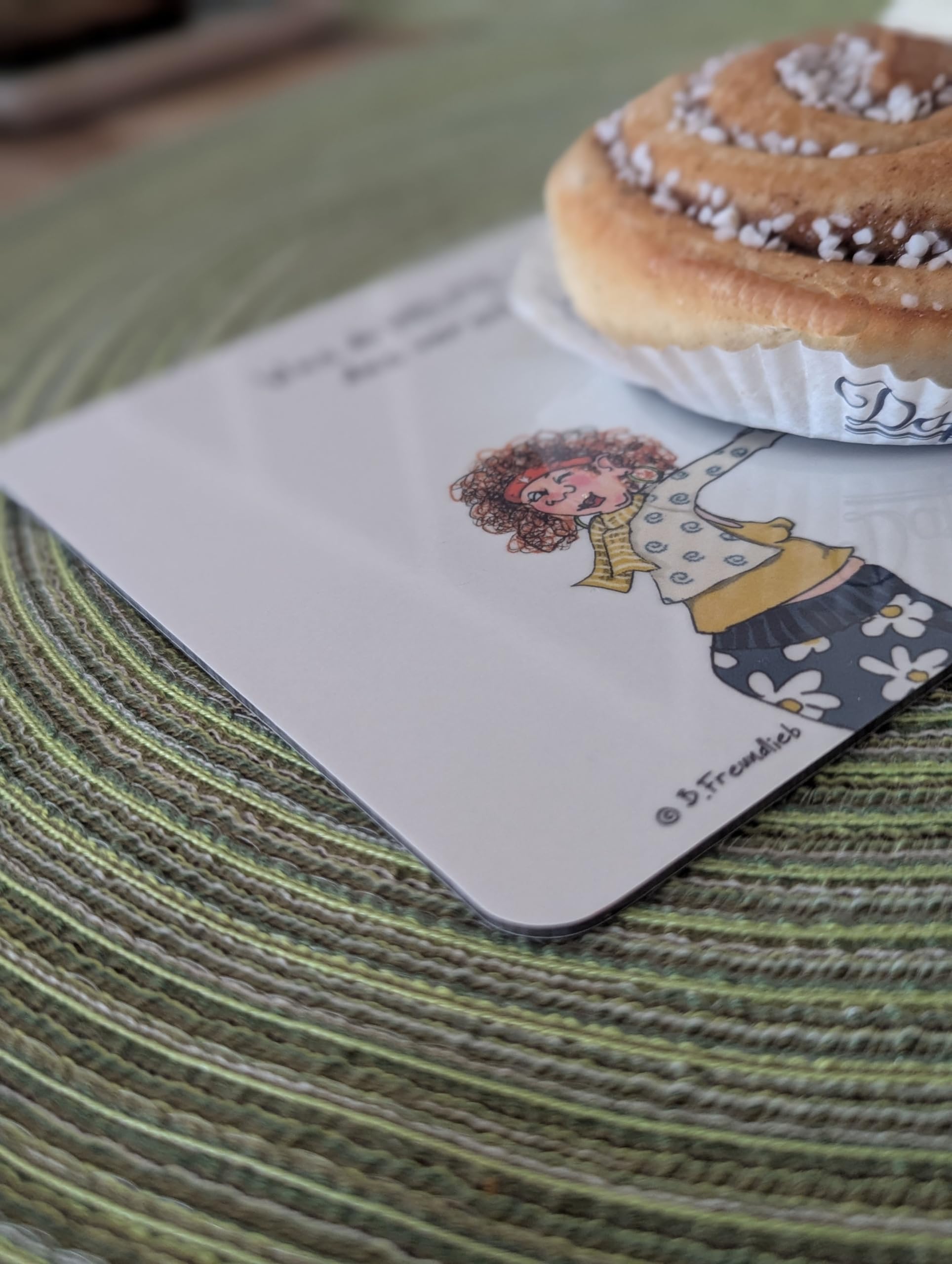 4 Frühstücksbrettchen by Sweetdesign mit Motiven von Barbara Freundlieb BEST AGER, Brettchen Schneidebrett, ca. 14,8 x 23,4 cm