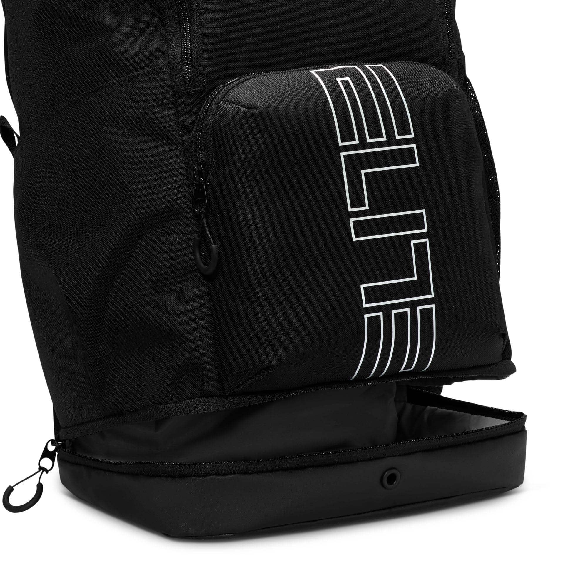 Nike Unisex Varsity Elite Bkpk Rucksäcke, Black/Black/Metallic Silver, One Size