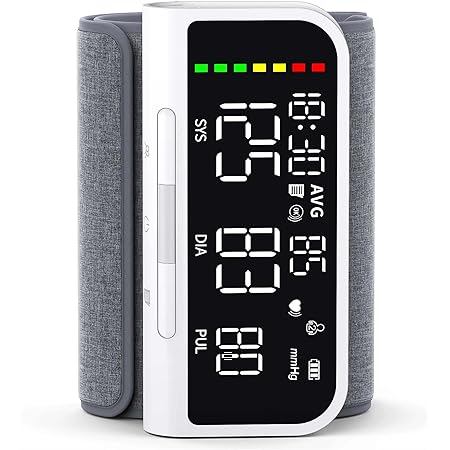 Amazon.com: Blood Pressure Monitor Upper Arm with One Piece Design ...