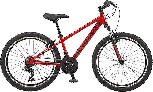 Miniatura 7 de Schwinn Bicicleta de montaña de madera alta para adultos, jóvenes, hombres, mujeres, niños y niñas, ruedas de 24 a 29 pulgadas, 7 o 21 velocidades,