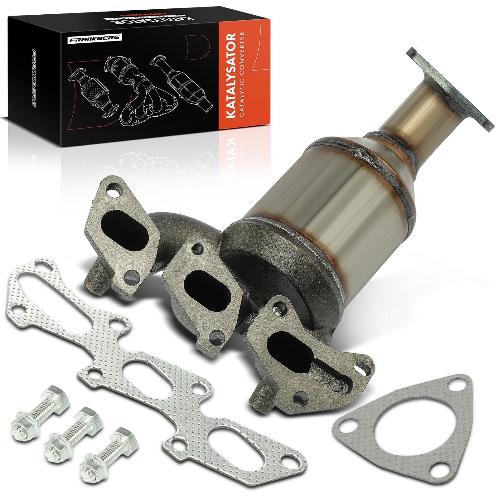 Frankberg Katalysator Benzin Kompatibel mit Agila(A) A H00 1.0 12V 2000-2007 Corsa C F08 F68 Corsa D S07 Replace# 5850108