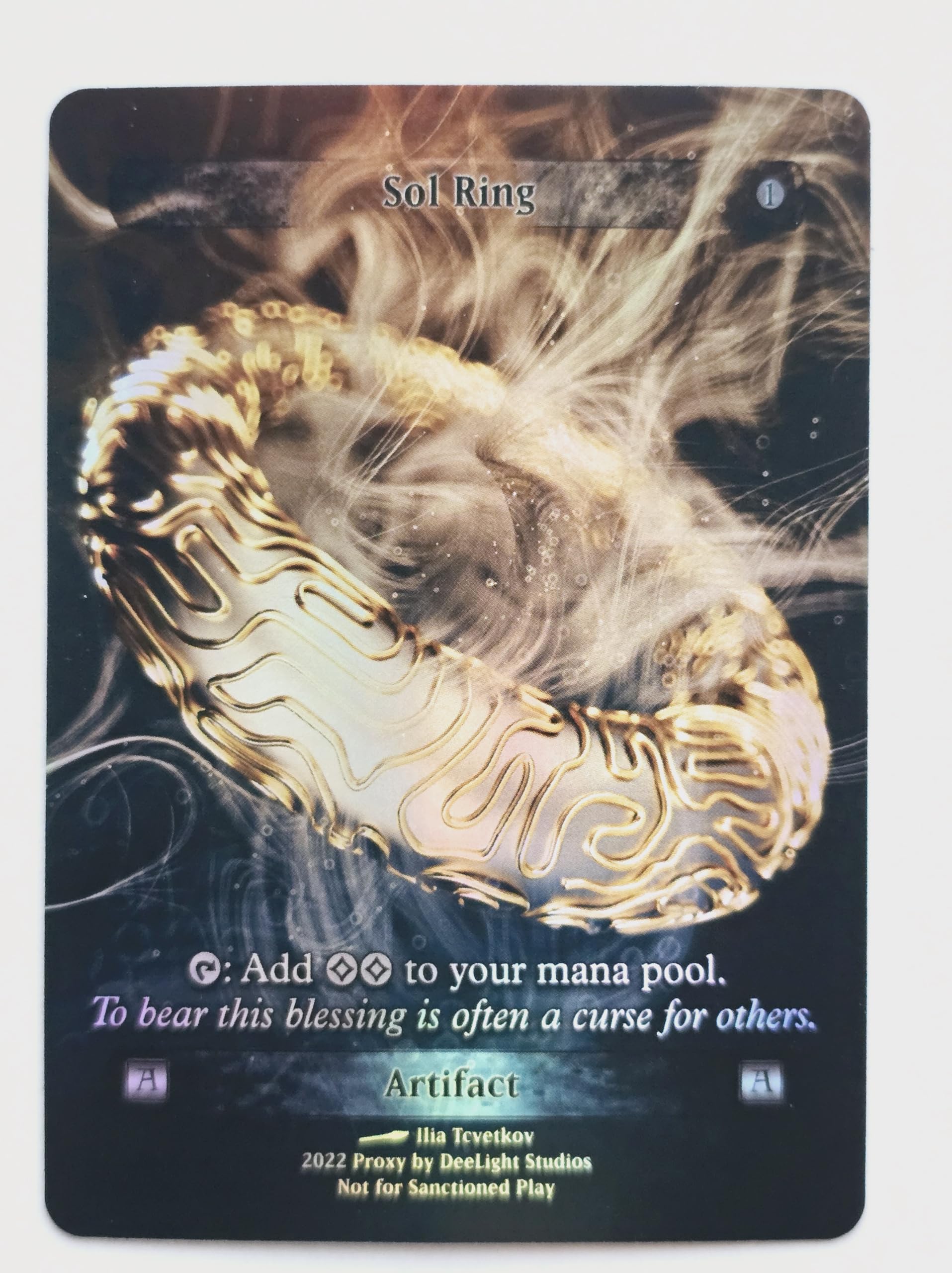 Sol Ring 人間版 non-Foil MTG Sol Ring RAINBOW FOIL Secret Lair Brain Dead 1664 NM | eBay