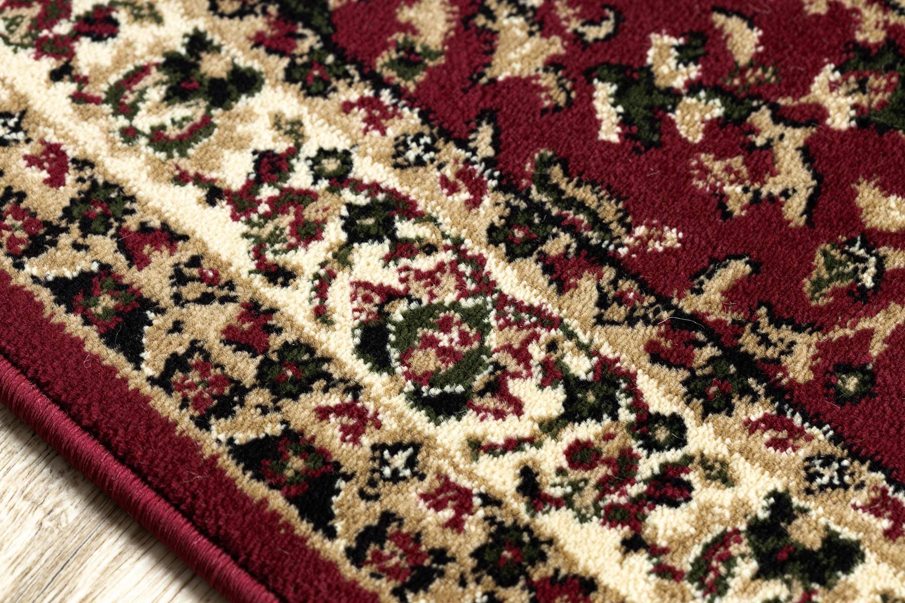 rugsx Passatoia corridoio, tappeto ROYAL ADR, Classico, tradizionale, per il corridoio, la hall, la sala, di alta qualità rosso 60x200 cm