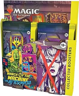 Magic: The Gathering March of the Machine: The Aftermath Collector Booster Box | 12 Packs (72 Magic Cards)