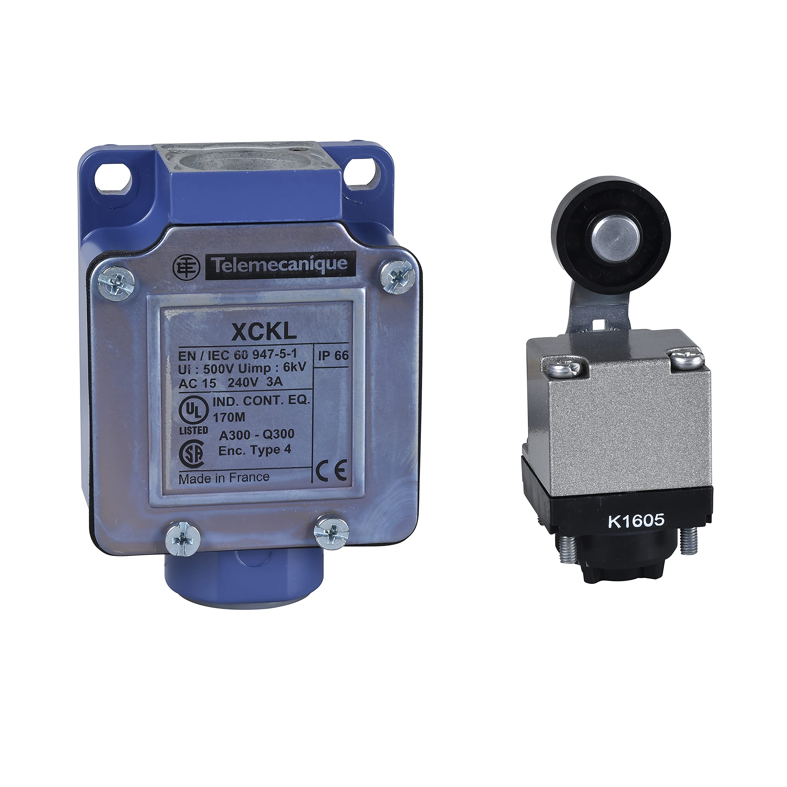 Telemecanique XCKL OsiSense XC Standard Limit Switch, One Cable