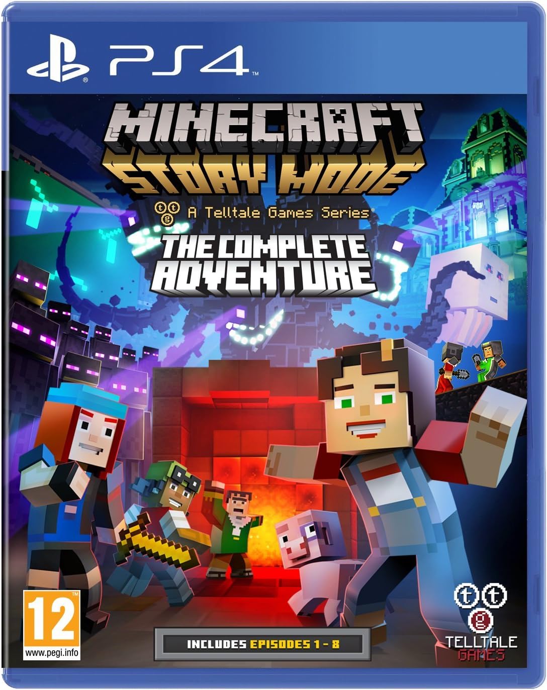 Minecraft Story Mode Complete Adventure (PS4) (UK IMPORT)