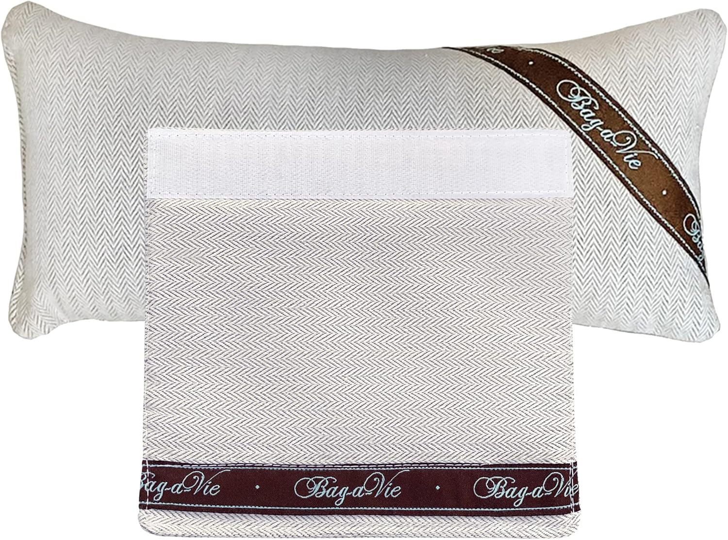 Bag-a-Vie Bag Handle Wrap & Pillow Shaper - Luxury Handbag Care Kit With Hardware Chain Protection Wrap and Bag Shaper Insert