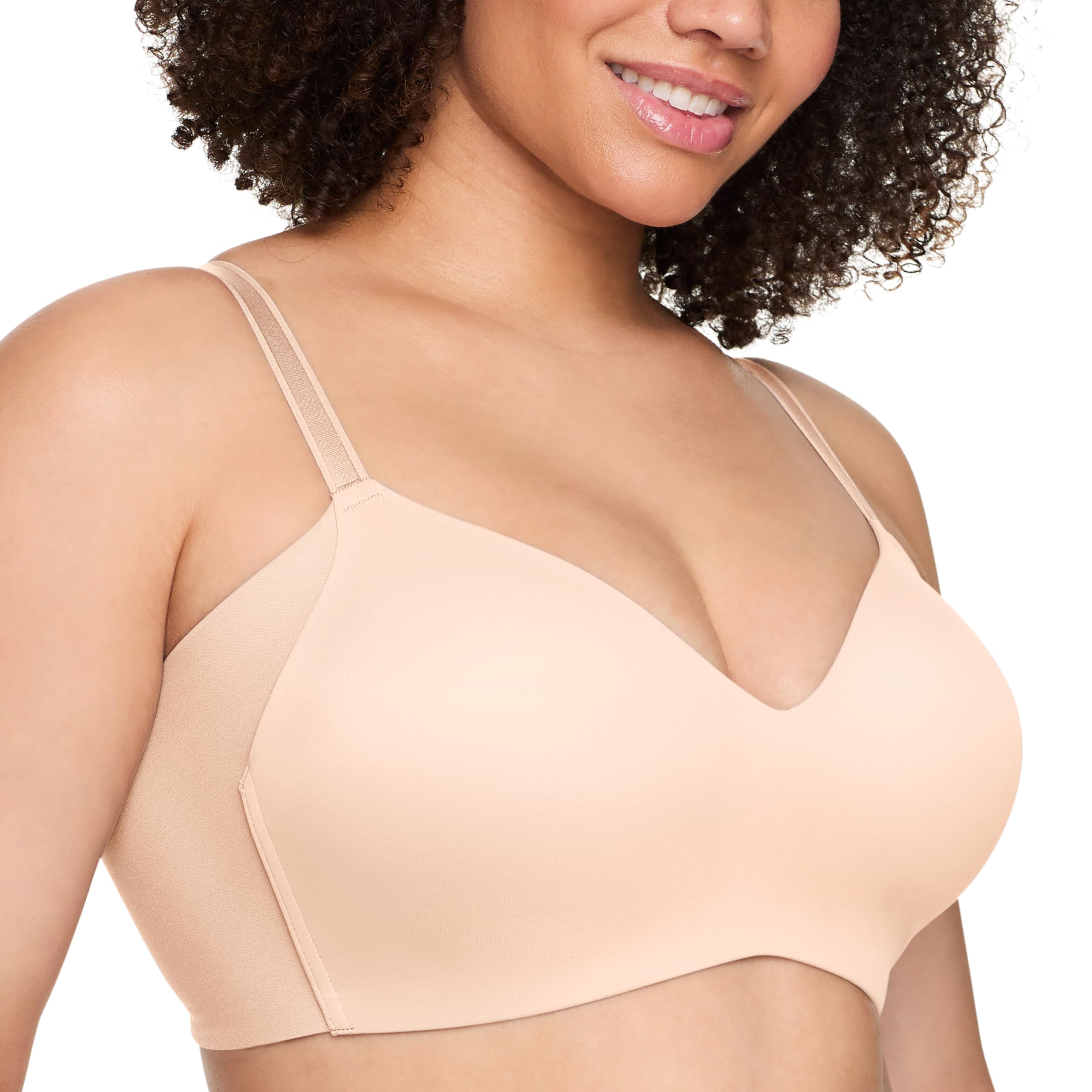 Warner's Women's No Side Effects Underarm-Smoothing Wireless Bra RM3061A