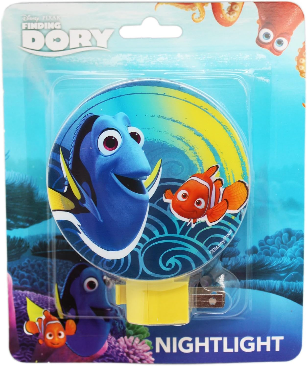 Disney Pixar's Finding Dory Nemo and Dory Shade Children's Night Light