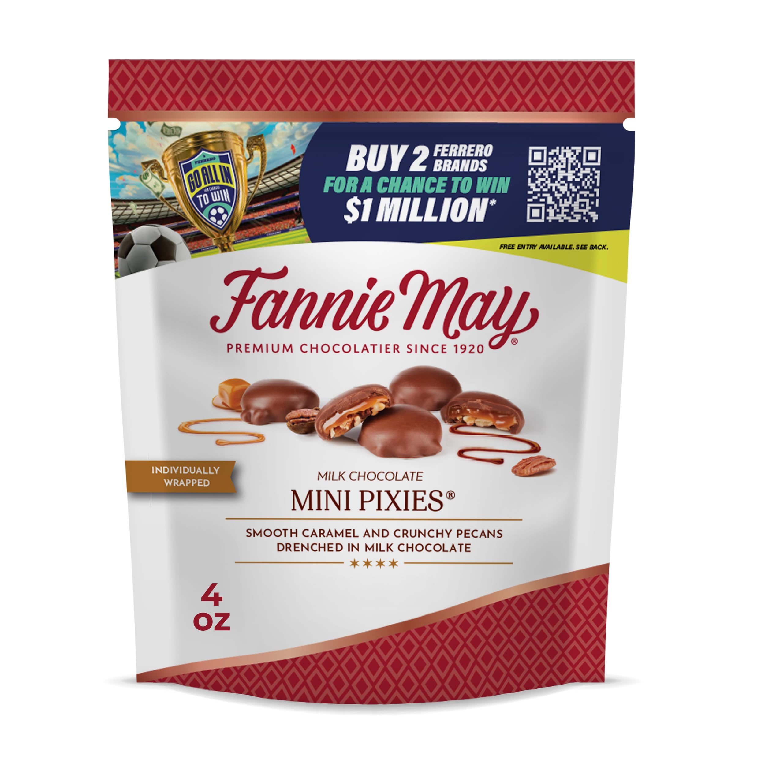 m a y .♡ Amazon.com: Fannie May Mini Pixies, Caramel Candy and Pecans