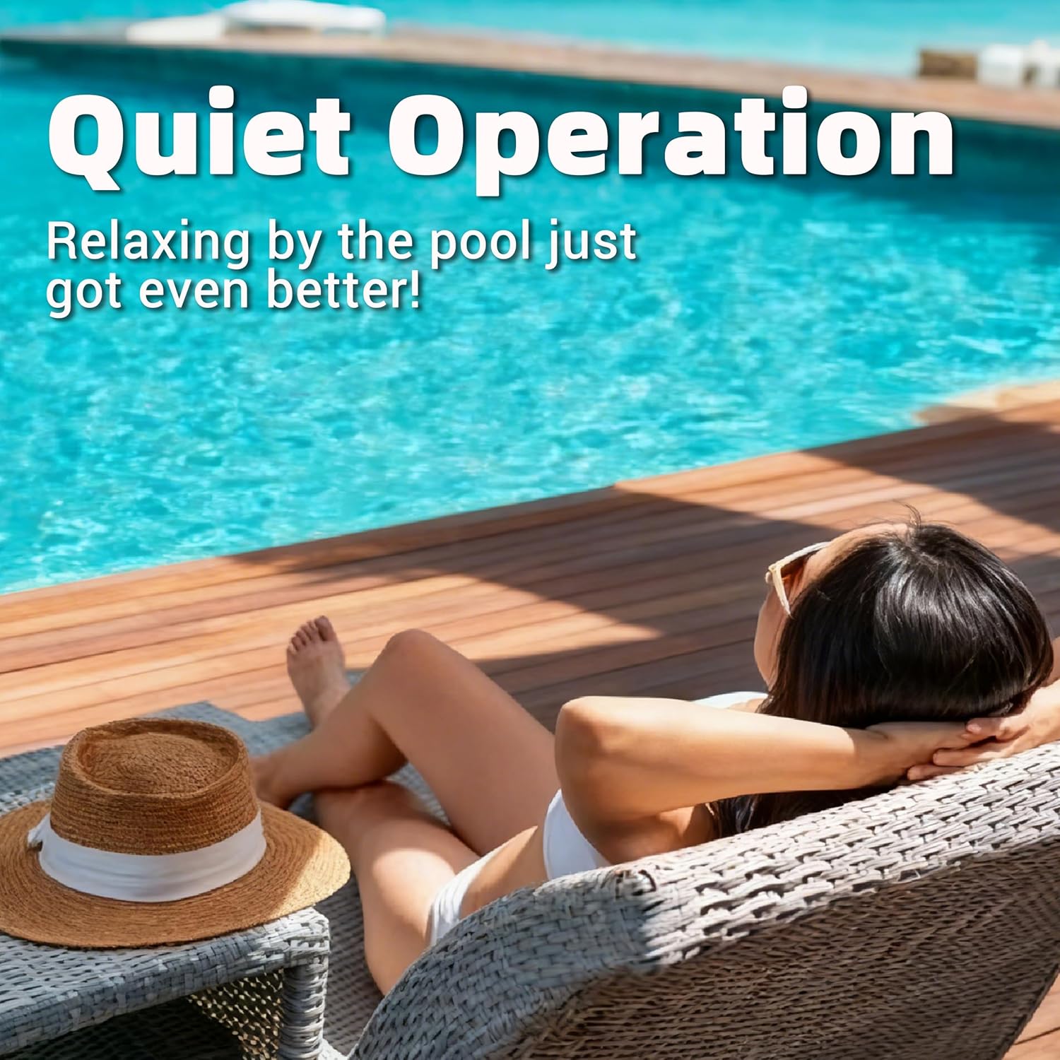 Full Inverter Heat Pump for Hot Tub and Bath, 35,000 BTU Electric Swimming Pool Heater, 8000 Gallons, for Above and In ground Pools, WiFi Capable Timer, Heating and Cooling, Defrosting, 220-240V