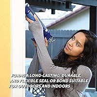 Vista 7 de Sellador de silicona RTV Rutland 500°F de alta temperatura, negro, fabricado en EE. UU., adhesivo para juntas de alta temperatura, estable a