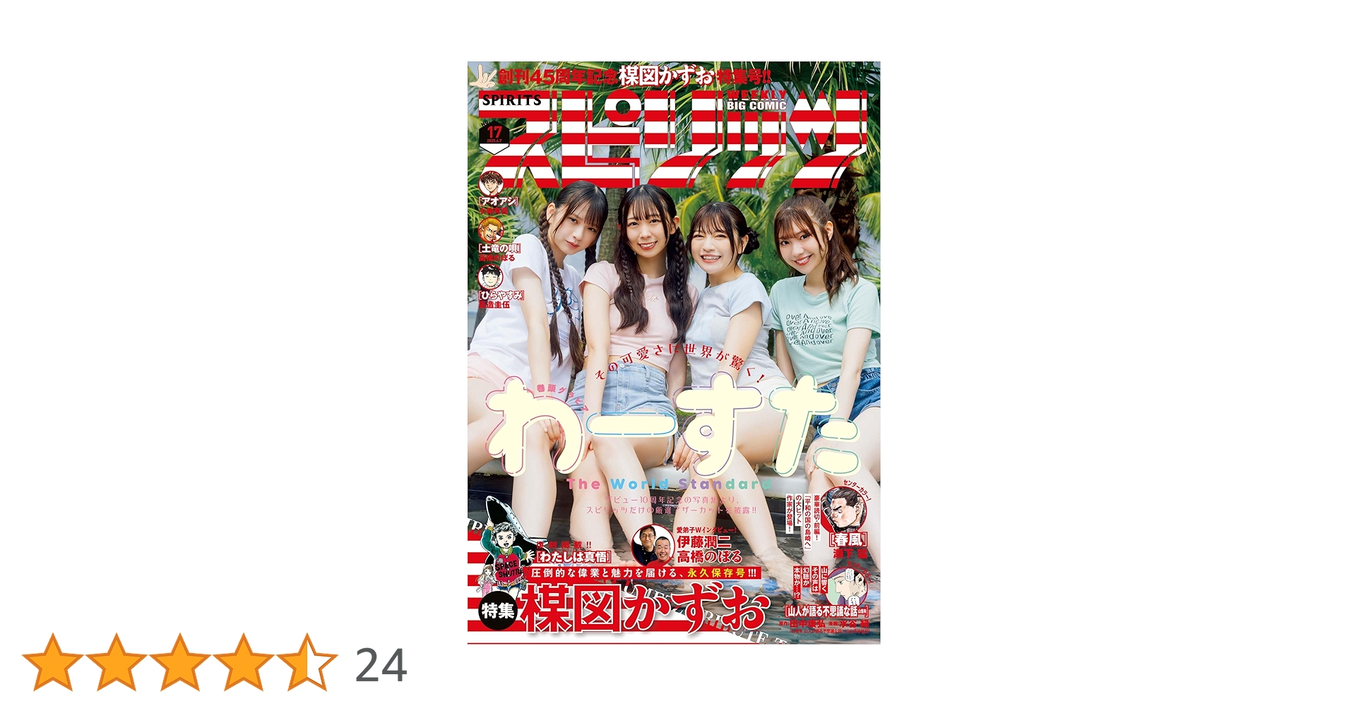 ビッグコミックスピリッツ　創刊号 ビッグコミック スピリッツ 増刊号 IKKI イッキ 2000年 第1号