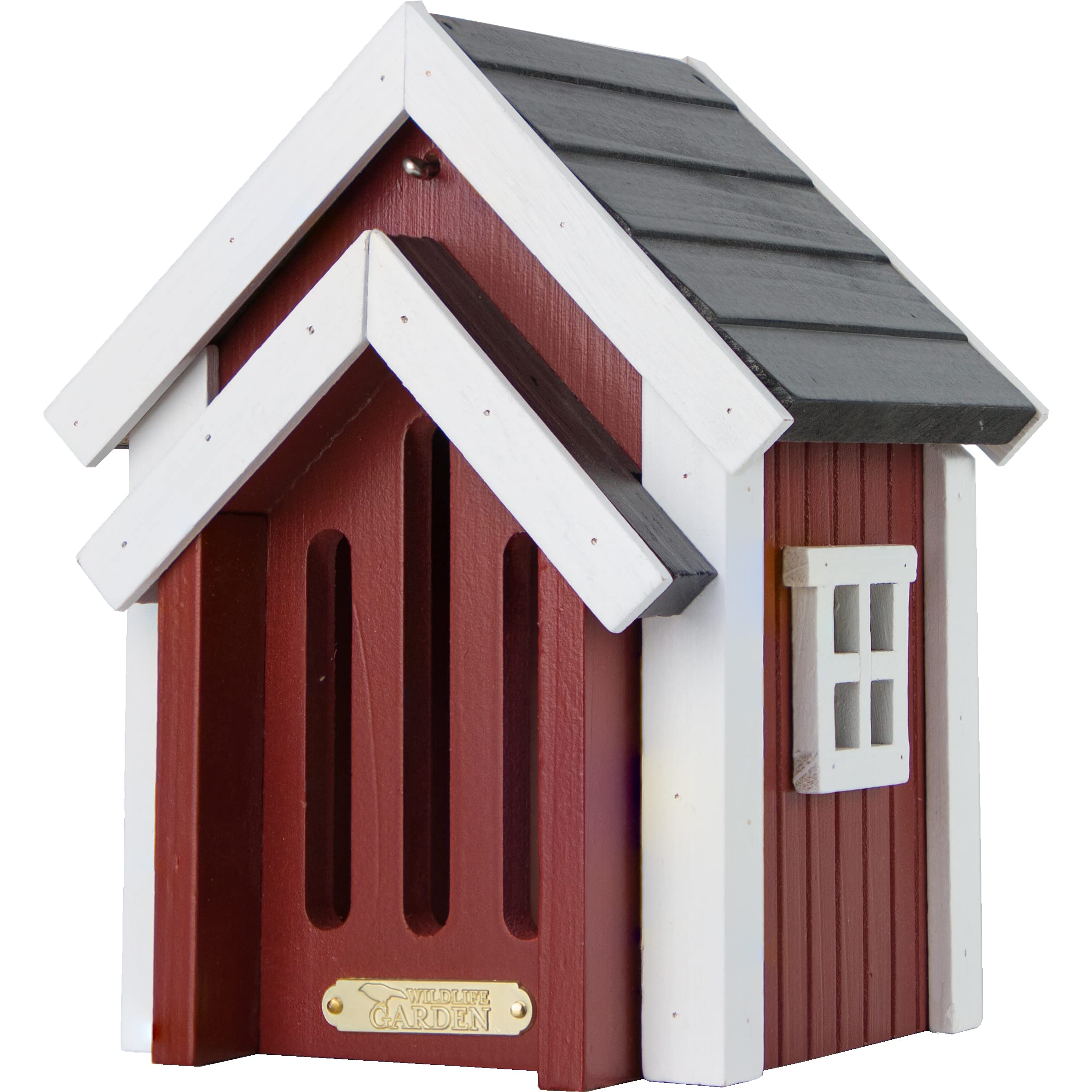 Wildlife Garden WG300 Schmetterlingskasten Rot - Schmetterlingshaus aus Holz