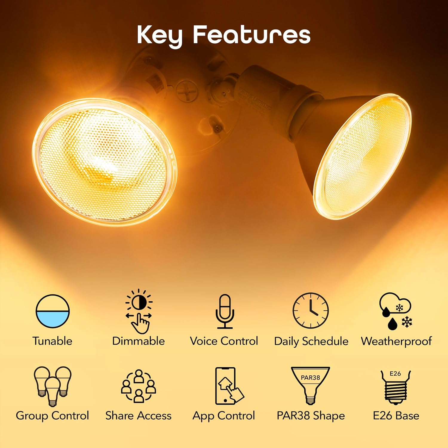 Caracteristici cheie ale reflectorului inteligent Geeni