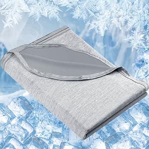 Einhorn Kühldecke Für Mädchen – FrostWeave™ Q-Max 0,4, 150x200 Cm, Atmungsaktiv & Kühlend Für Heiße Nächte