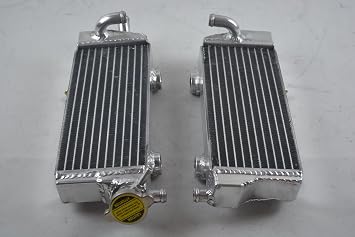 Aluminum Radiator For KTM 125SX 150SX 250SX 2009-2015 / 150XC 250XC 350XC 2010-2014 / 200EXC 250EXC 350EXC 2014-2016 / 200XC-W 250XC-W 300XC-W 2008-2016/2008 2009 2010 2011 2012 2013 2014 2015 2016