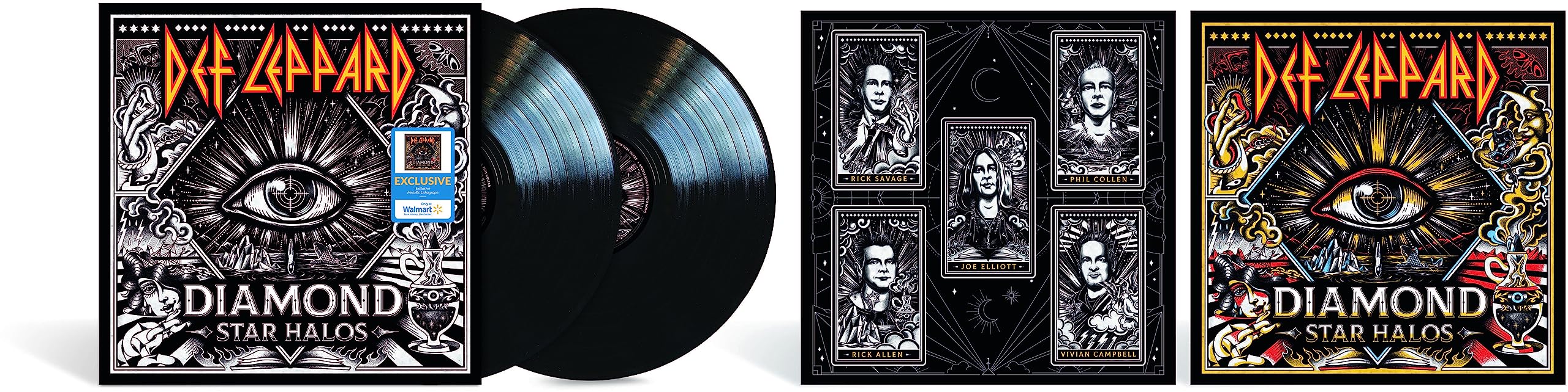 Diamond Star Halos (Metallic Lithograph) [Vinyl]