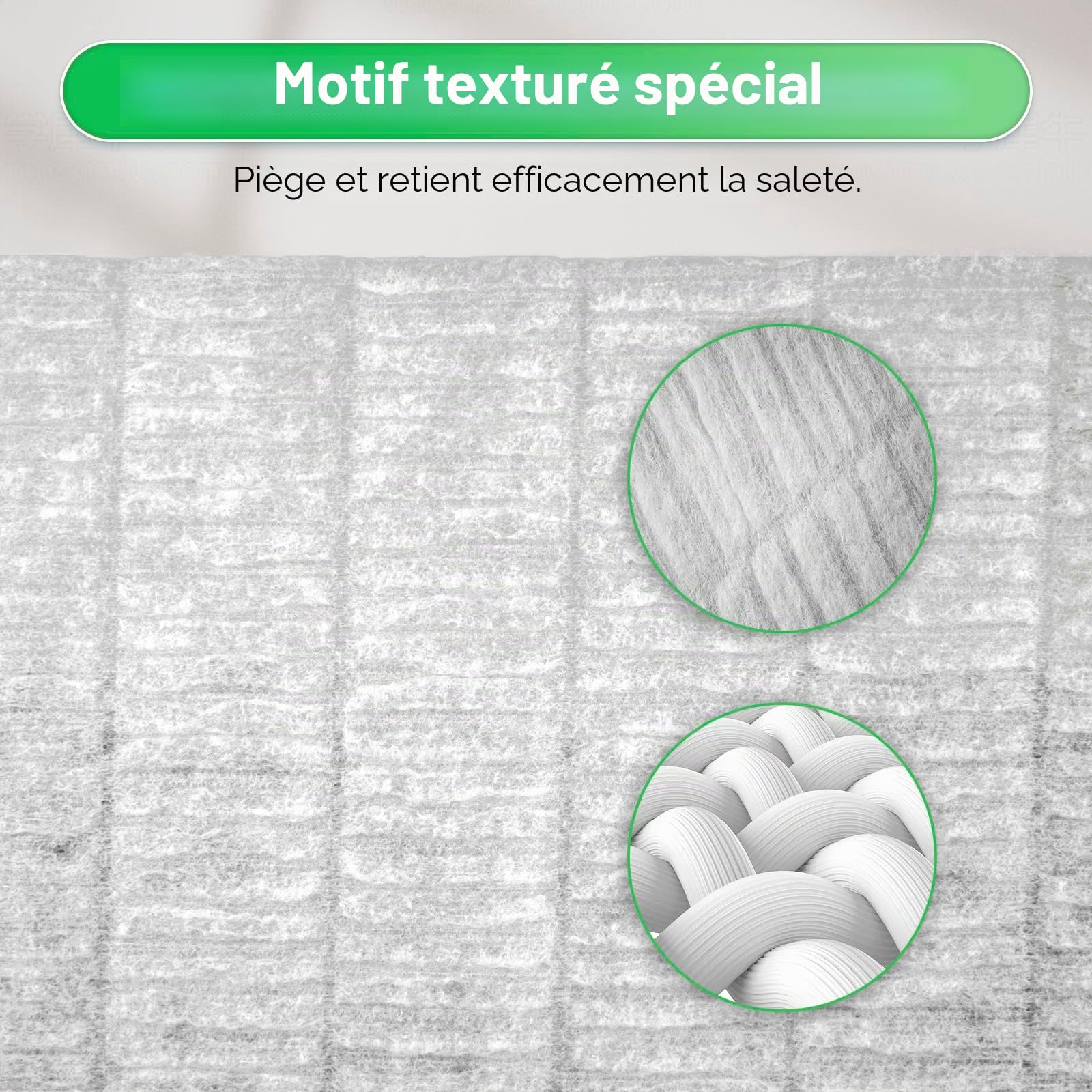 (300 pièces) Lingettes sèches pour Swiffer Balai Attrape, Jetables Serpillères sèches, Serpillères sèches pour Swiffer Sweeper, Lingettes électrostatiques, Recharges jetables chiffons de balayage secs
