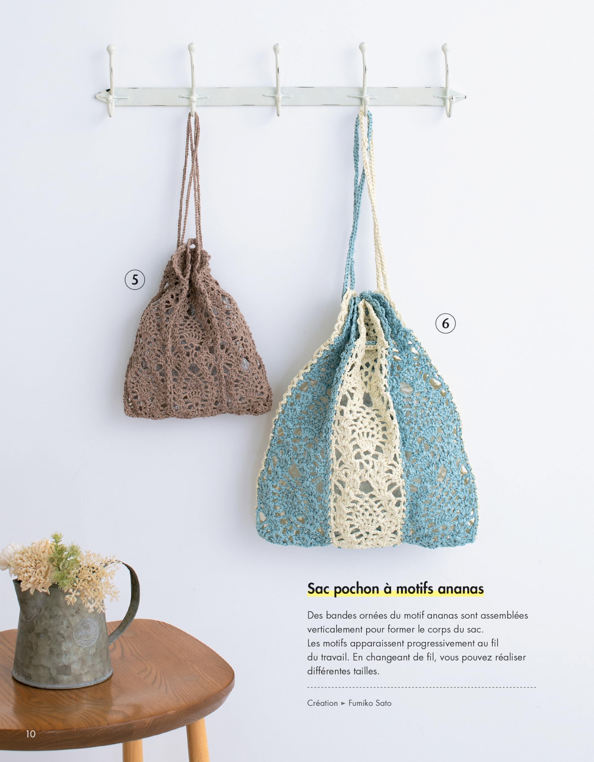 20 sacs & pochettes au crochet