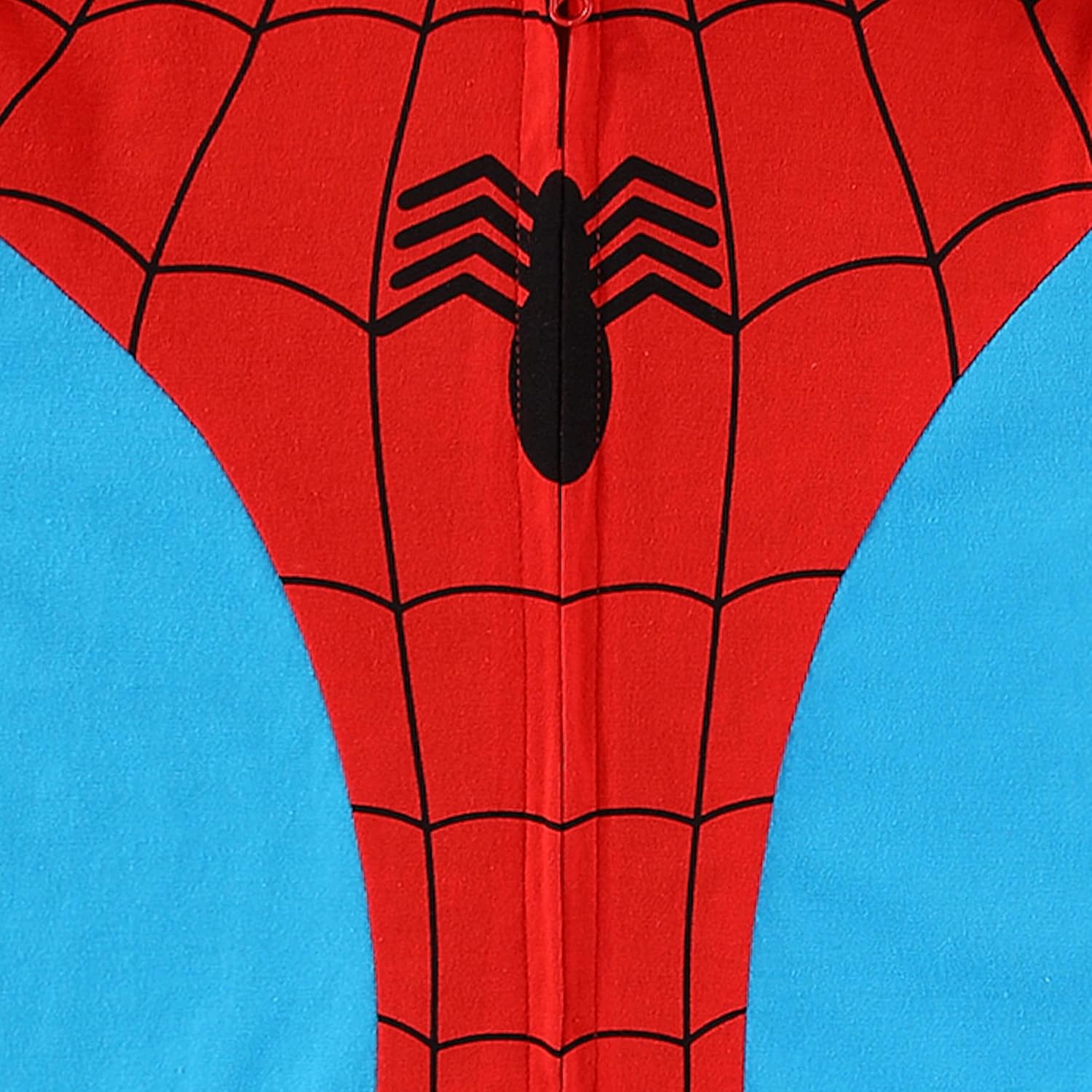Marvel Hulk, Captain America, Iron Man or Spider-Man Boys Zip Up Hooded Coverall for Infant and Toddler