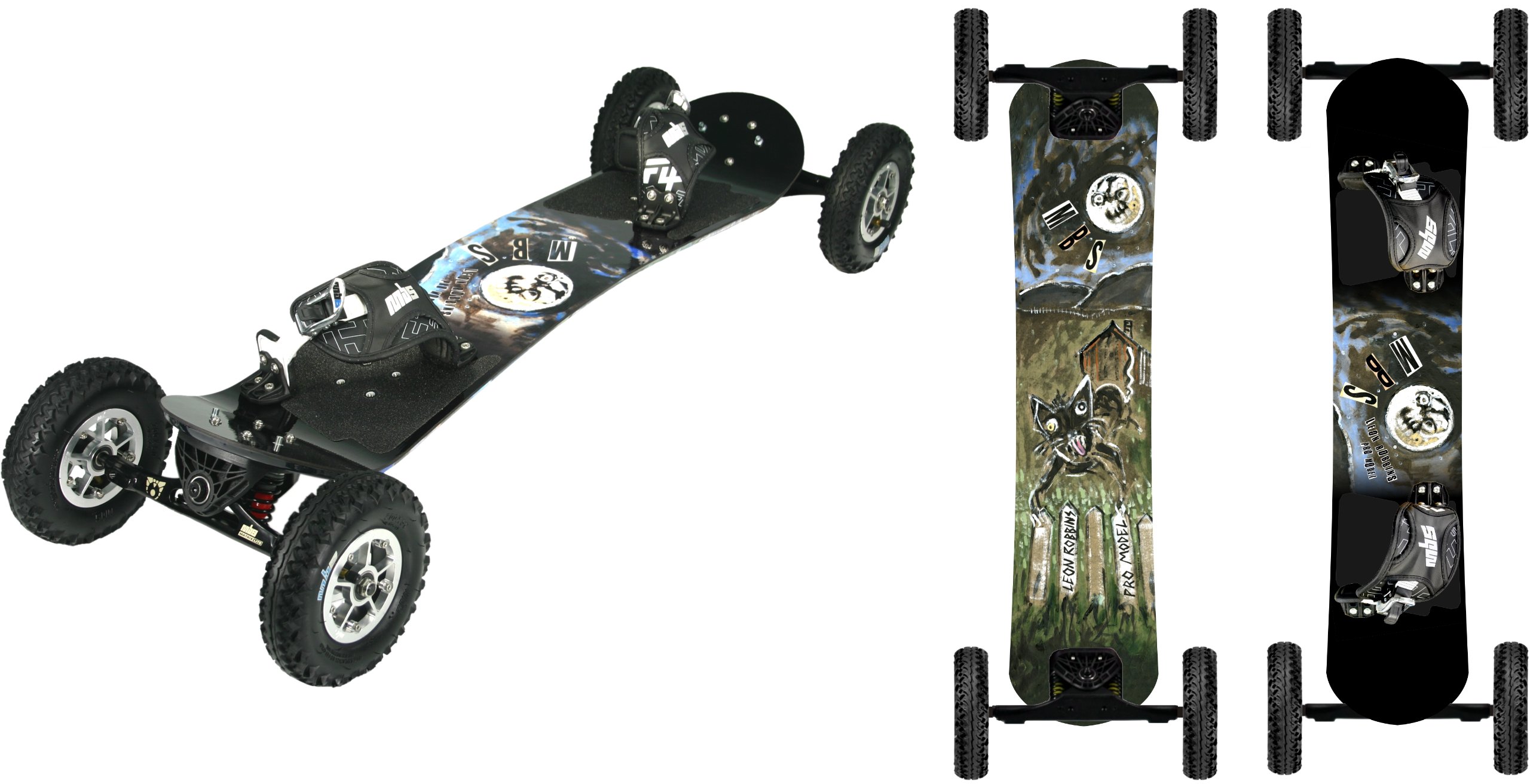 MBS PRO 100 Leon Robbins Mountainboard : Amazon.com.au: Sports