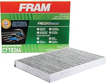 FRAM Fresh Breeze Cabin Air Filter with Arm & Hammer (CF10364)