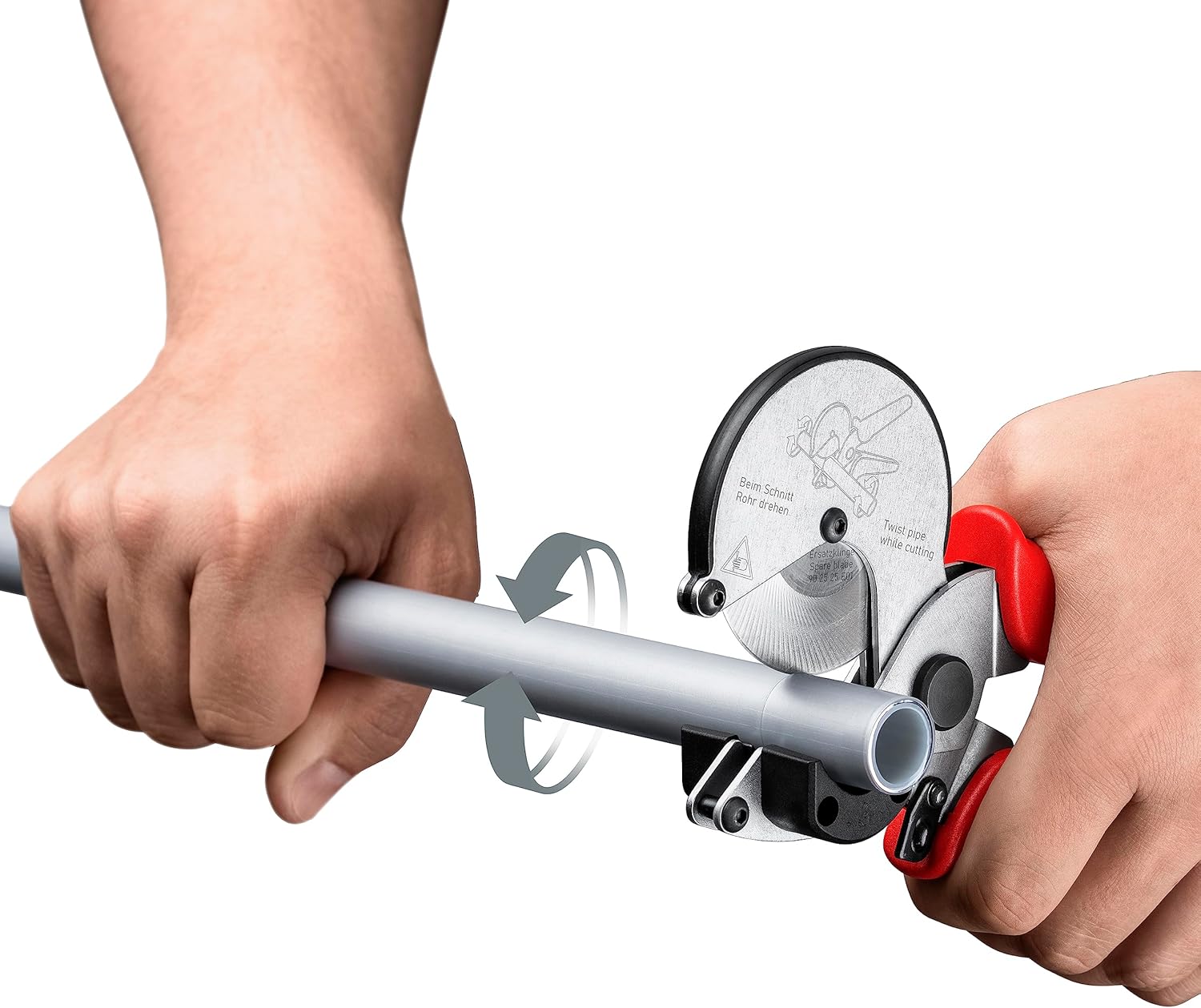 KNIPEX Tools 90 25 25 Composite Pipe Cutter, 8-1/4"