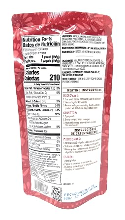 HEB HEB Mi Tienda Frijoles Microwavable Refried Black Beans with Chipotle Flavor 7oz - 3 bags