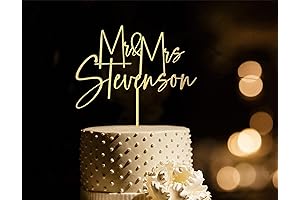 Personalized Cake Topper Classic: Celebrate Unforgettable Moments