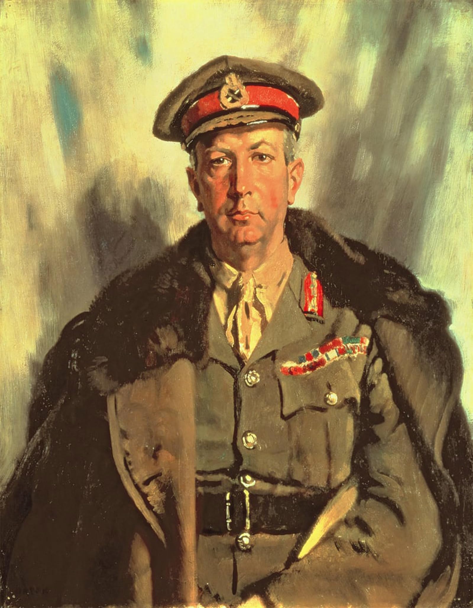 Artxlxxbn No Frame Famous Prints Artwork Pictures Poster Painting Art Lie Ant General Sir A.w Currie By William Artwork Landscape Pictures For Home Decor 60X90cm