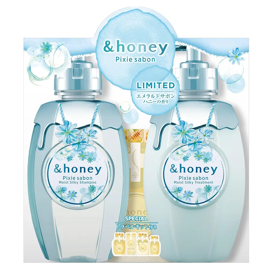 アンドハニー　ピクシーサボン 限定ペアセット　2024リミテッド×4 Amazon | 【限定デザイン サボン 2024 Limited】 &honey (アンド