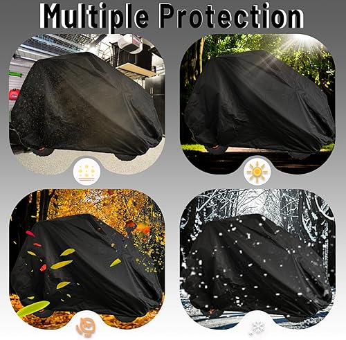 Miniatura 5 de Gokart - Funda para Go Kart de camuflaje pequeña, impermeable, grande, accesorios Gokart para Baja TrailMaster, Mudhead- 66.92 pulgadas de largo x