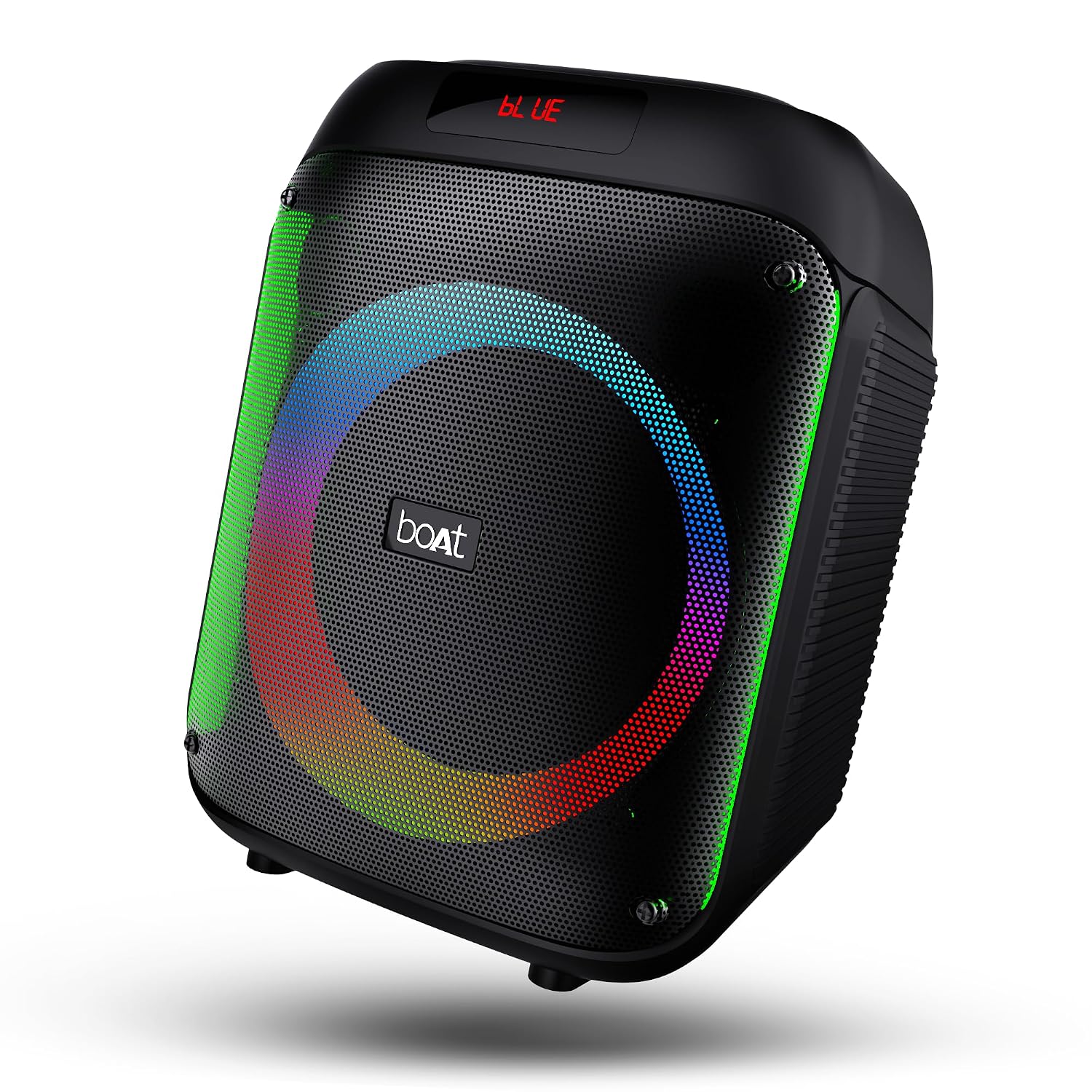 boAt Newly Launched PartyPal 220 Bluetooth Party Speaker w/ 80 W Signature Sound, RGB LEDs, Up to 6 hrs Playback, BT v5.3, AUX & USB Port, Wireless Mic, Bass & Treble EQs, TWS Mode(Midnight Black) boAt Newly Launched PartyPal 220 Bluetooth Party Speaker w/ 80 W Signature Sound, RGB LEDs, Up to 6 hrs Playback, BT v5.3, AUX & USB Port, Wireless Mic, Bass & Treble EQs, TWS Mode(Midnight Black)