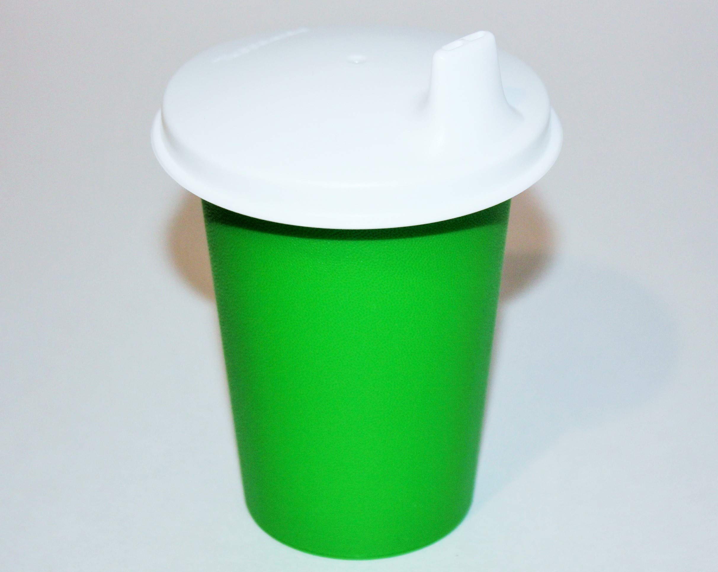 Tupperware (1) Bell Tumbler Cup with Domed Sipper Seal Green