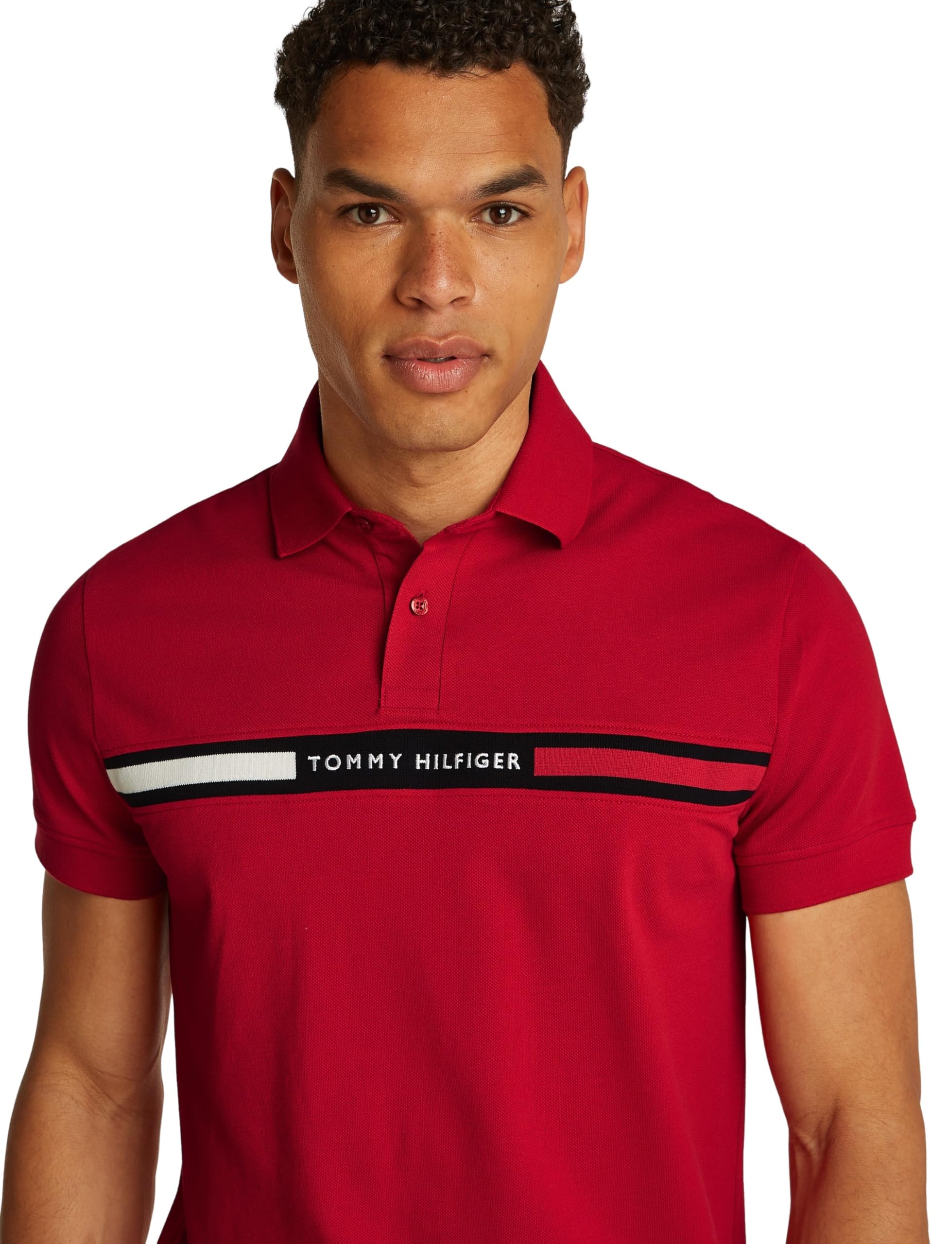 Tommy Hilfiger Polo a Maniche Corte Uomo