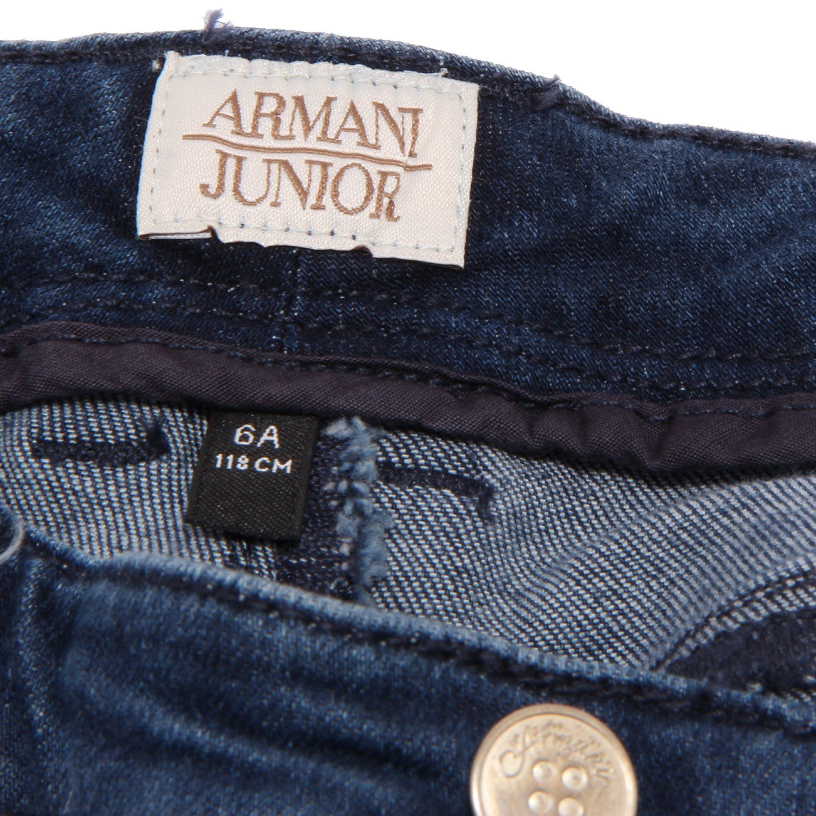 Armani 7142S jeans bimba JUNIOR blu denim pantalone trouser pant kid