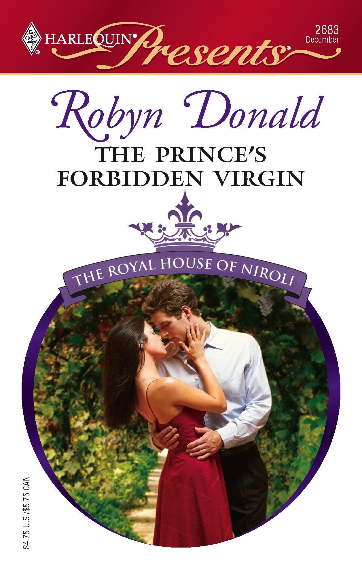 The Prince's Forbidden Virgin Donald, Robyn