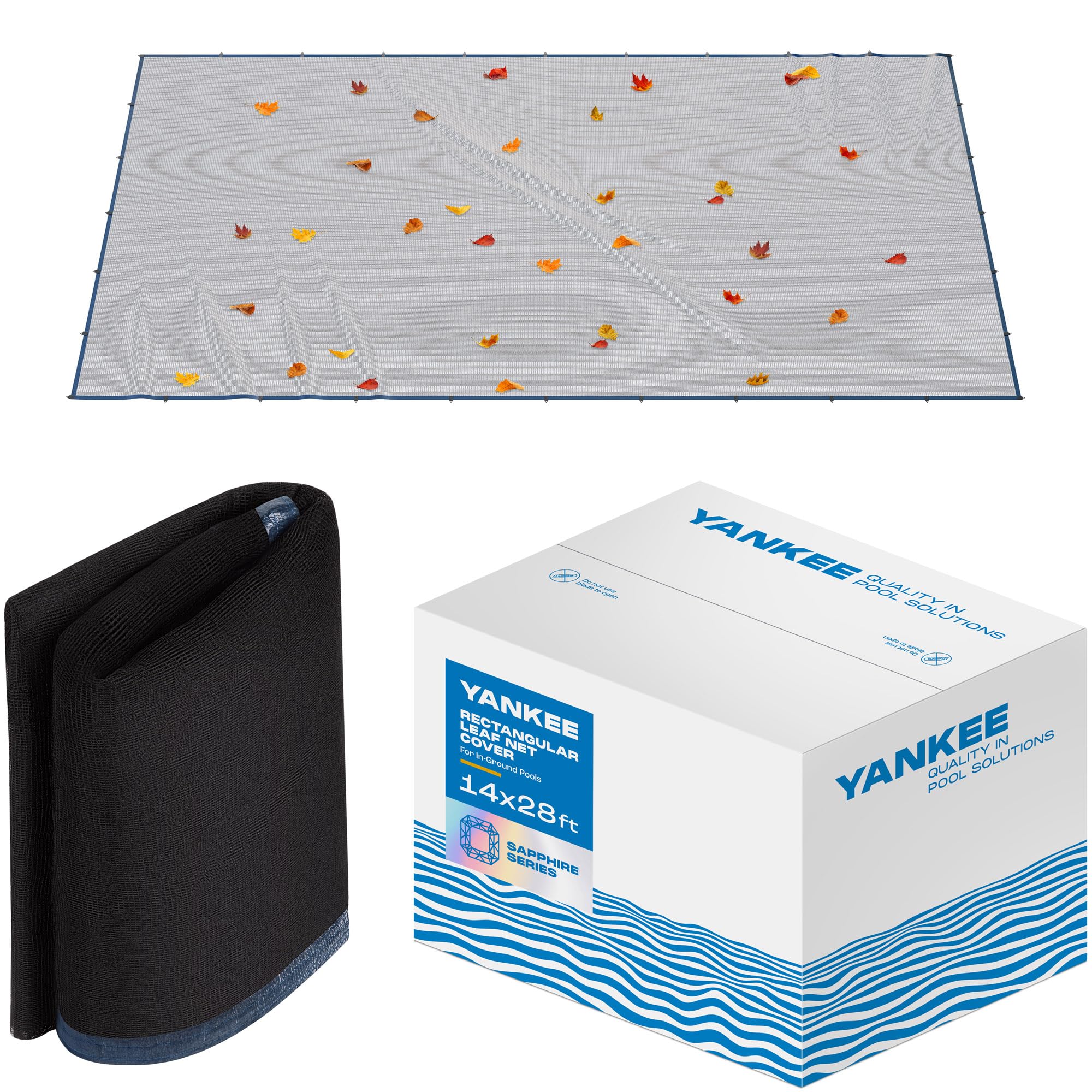 Photo 1 of Yankee Pool Pillow Leaf Net Cover for 30x50 Ft. Rectangular Pool