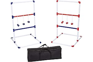 Amazon Basics Ladder Toss Game Set for Indoor and Outdoor Play
